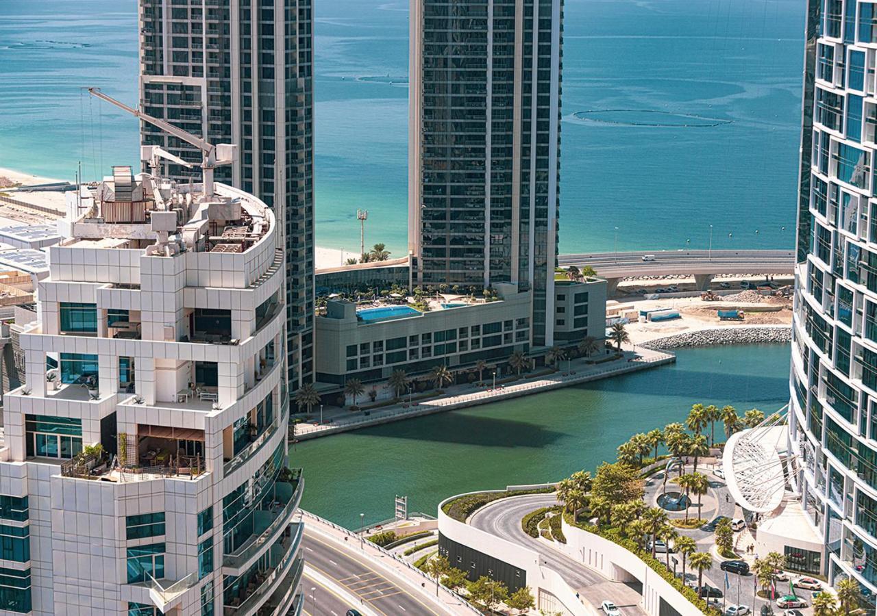 Luxury Beachfront 2Bd Apt, Shams, Jbr Дубай Екстериор снимка